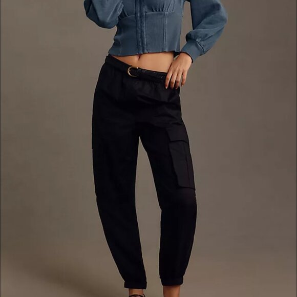 NWT Pilcro Anthropologie tie open back sweatshirt - Picture 8 of 8